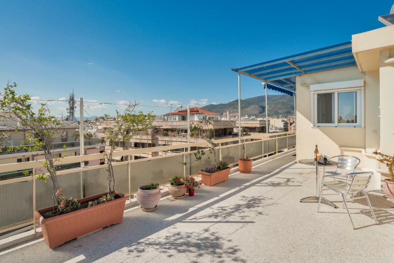 Studio di 22 m² in Appartamento con 1 bagno privato in zona Kalamata Esterno foto