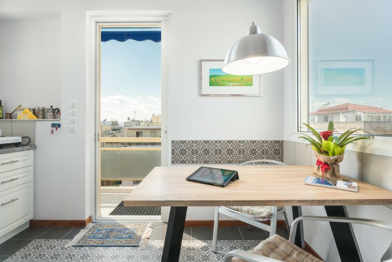 Studio di 22 m² in Appartamento con 1 bagno privato in zona Kalamata Esterno foto